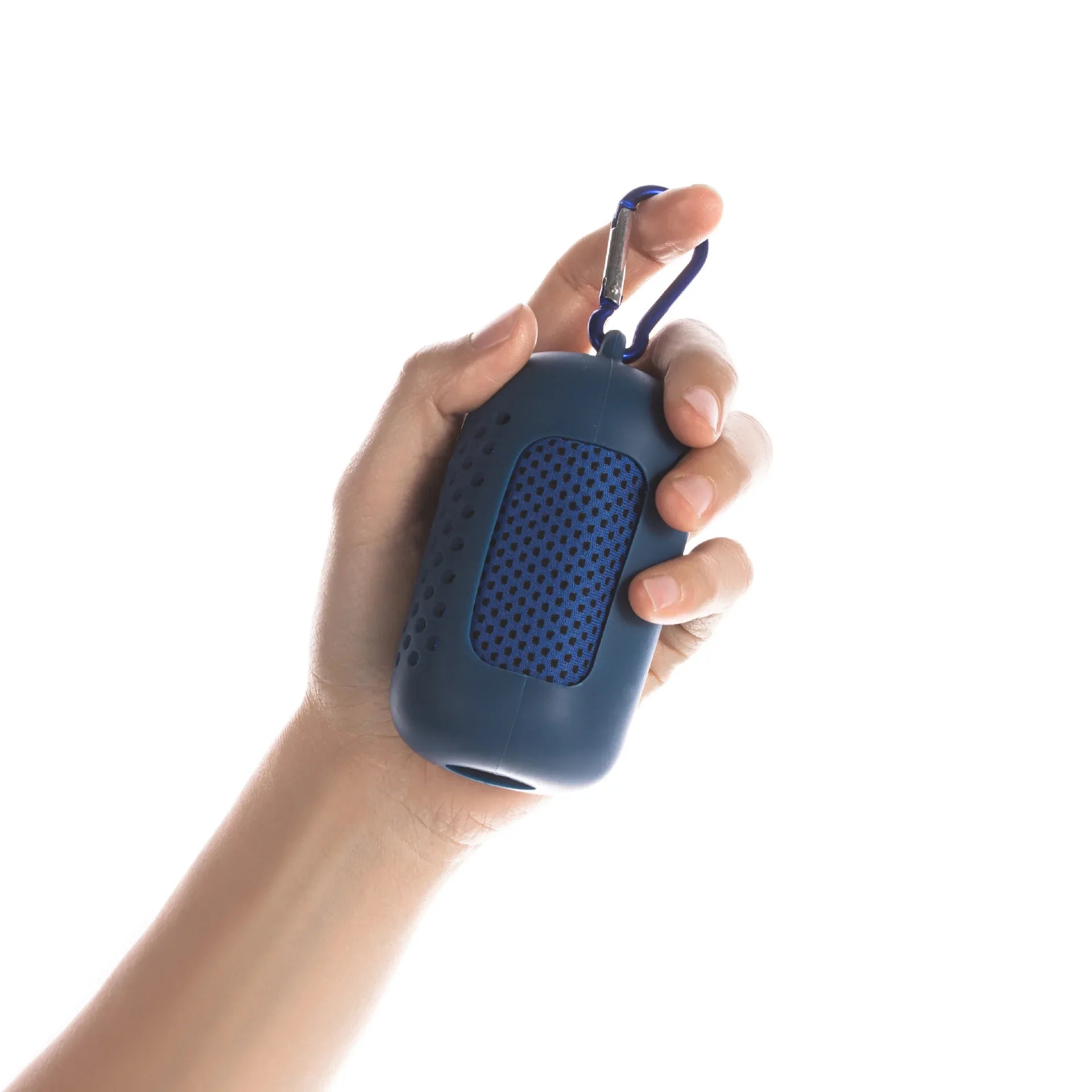 Portable Quick-Drying Cooling Towel with Silicone Carrying Case