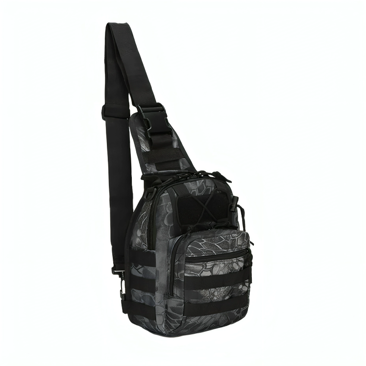 Outdoor Tactical Bag Backpack, Military Sport Bag Pack Sling Shoulder Backpack Tactical Satchel for Every Day Carry-Green (Khakhi)