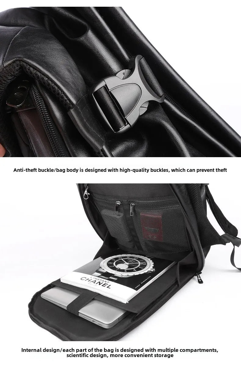 Men Waterproof Laptop Backpack Large Capacity Business Backpack Male Travel Sport Daypack Anti Theft Rucksack Рюкзак С Экраном