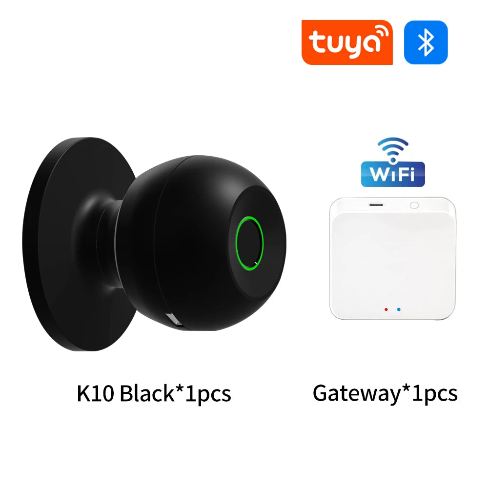 Smart Fingerprint Door Knob Lock