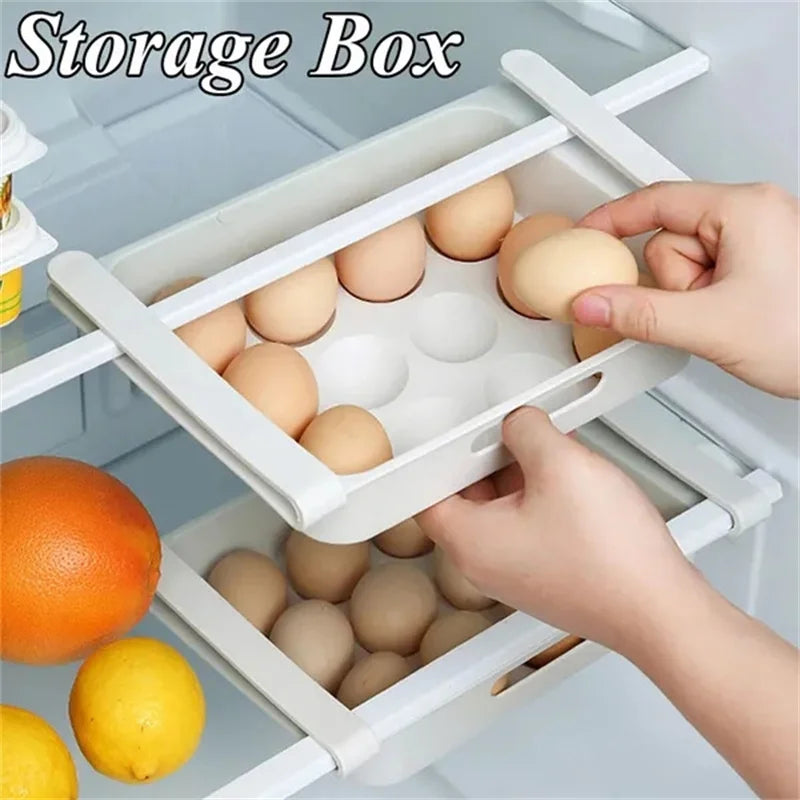 Refrigerator Pull-Out Drawer Organizer – Fruit & Veggie Storage