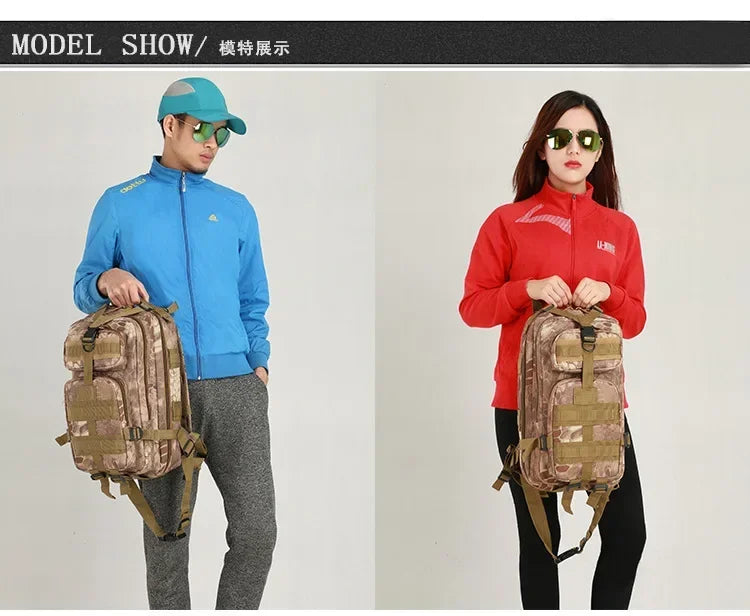 Outdoor Backpacks Tactical Sports Camping Hiking Trekking Fishing Hunting Bags Outdoor Hiking Bag