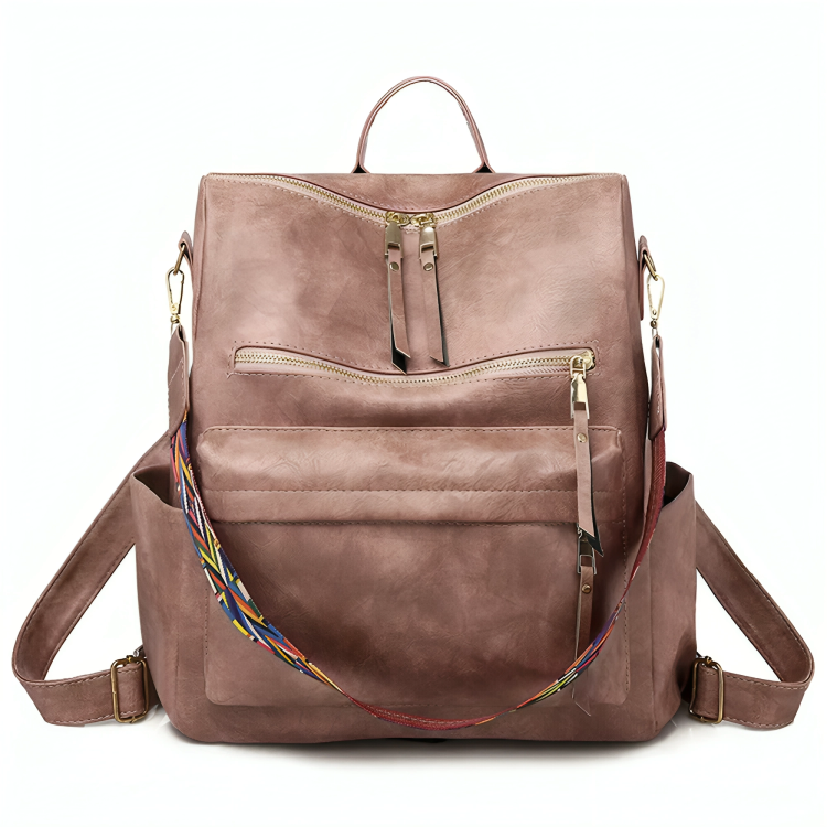PU leather leopard snake fashionable ladies bags handbag backpacks for girls