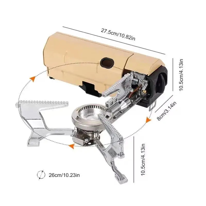 Portable Camping Gas Stove, 2600W