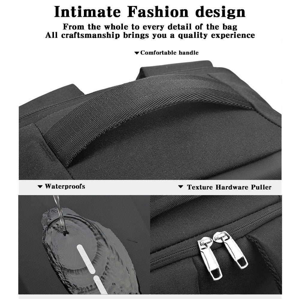 Travel Backpack Men Business Backpack School Bag With USB Charging Port Large Capacity 16inch Laptop Waterproof Fashion Backpack