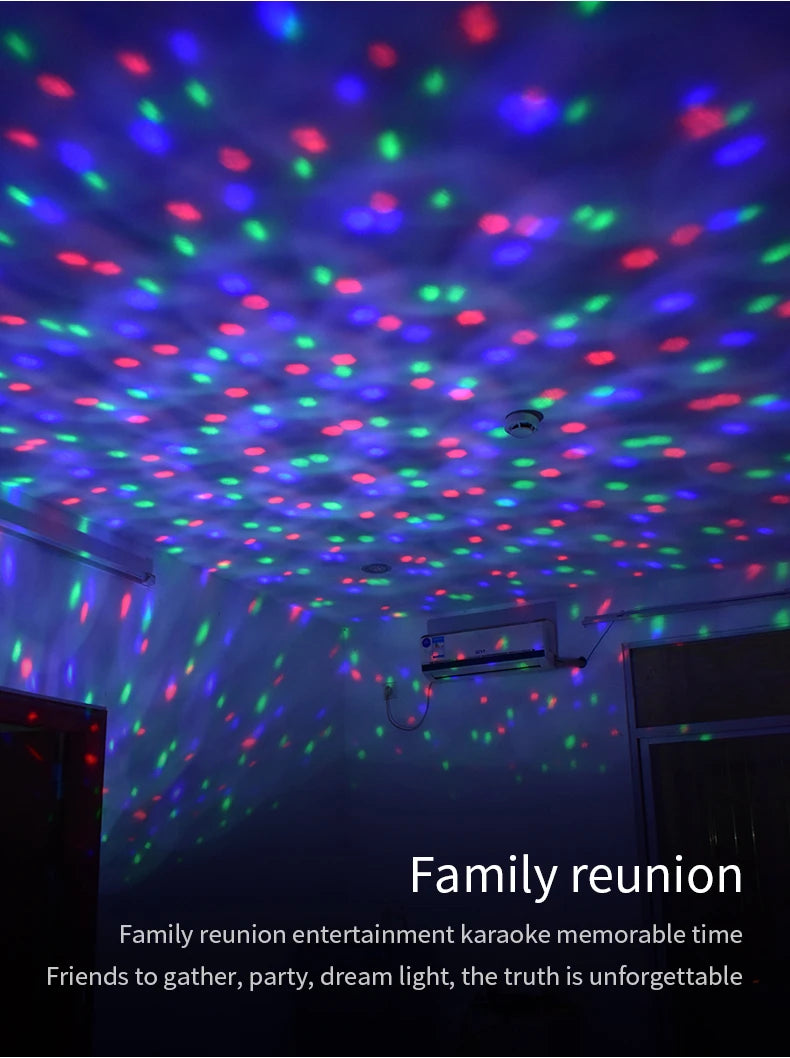 LED Car Foot Light – RGB Atmosphere Lights with Wireless Remote Control
