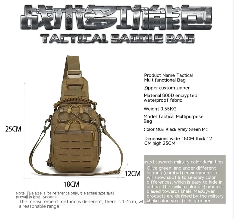 DUTRIEUX Tactical Waterproof Utility Bag – Military EDC Pack