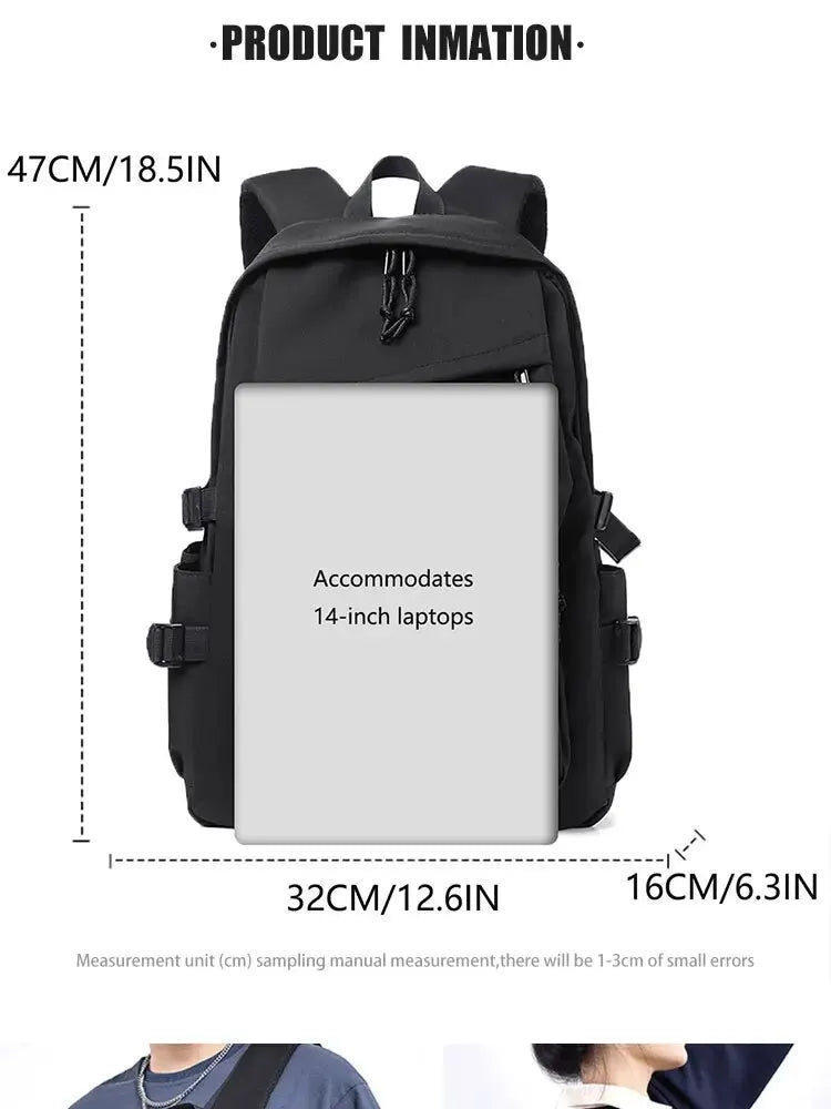 Men's Backpack High Quality Laptop Backpack High-capacity Waterproof Travel Bag Fashion School Backpacks for Men