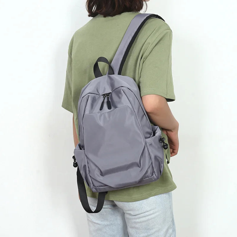 Softback Nylon Backpack – Fashionable Lightweight Travel Bag for Men