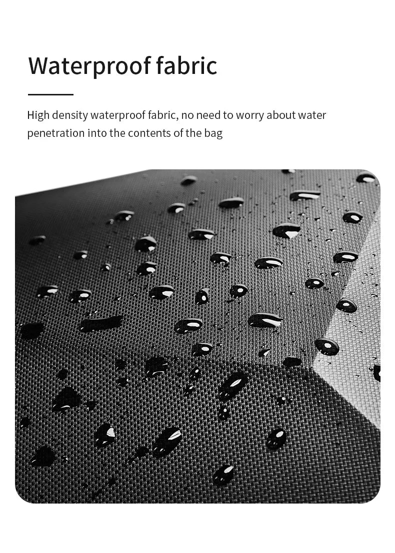 Men's 15.6 inch Laptop Backpack Expandable Travel Bag Waterproof Anti-theft Business Backpack USB Charging ABS Hard Shell Bag