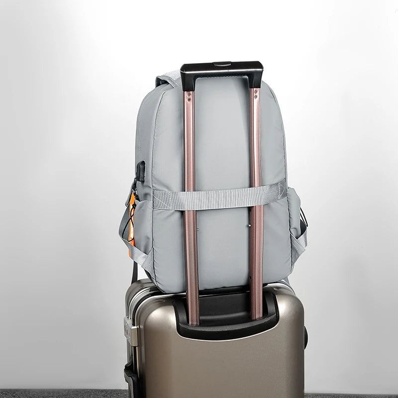 Unisex Laptop Backpack – Lightweight Polyester Work & Travel Bag for Everyday Use