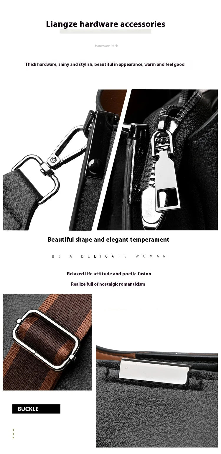 New Crossbody Bag For Women, Trendy, Fashionable And Elegant, Single-Shoulder Bag, Large-Capacity Women's Bag