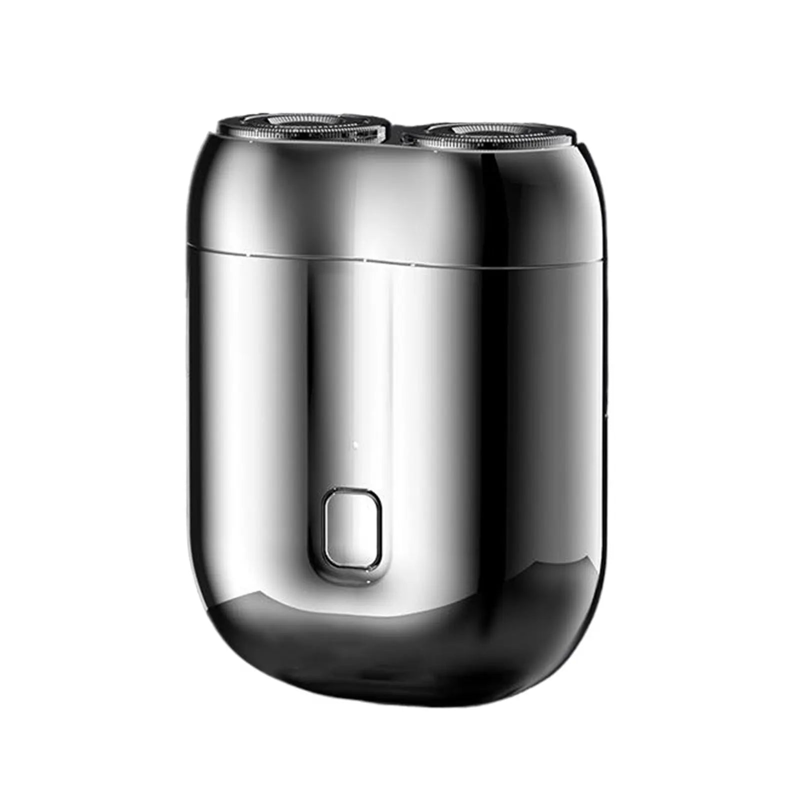 Mini Portable Double Head Electric Shaver Magnetic Suction Head Rechargeable Type-C Rapid Charging IPX7 waterproof