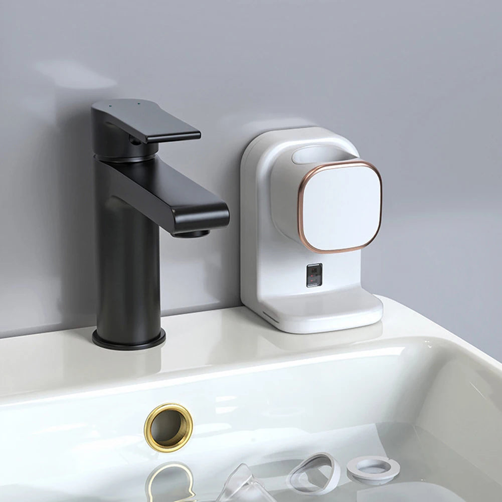 Automatic Toothpaste Dispenser - USB Rechargeable & Self-Adhesive Squeezer