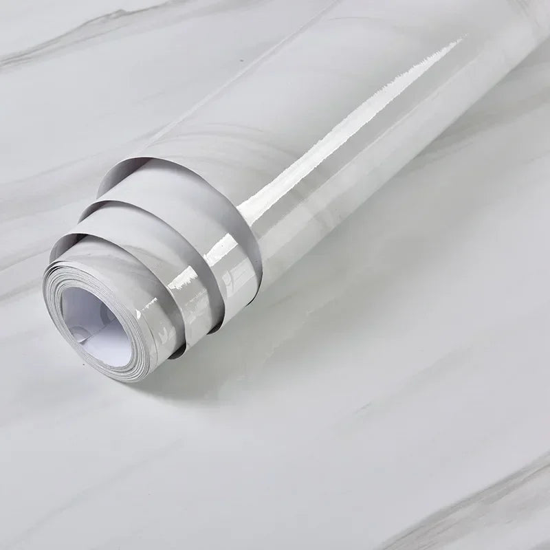 Oil-Proof Waterproof Marble Self-Adhesive Film for Kitchen