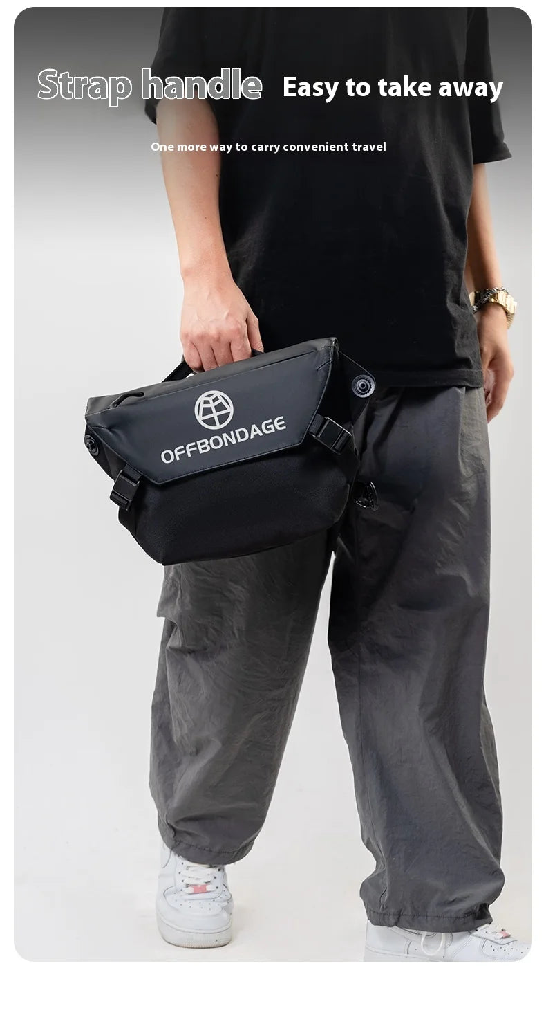 OFFBONDAGE Messenger Sling Bag – Crossbody Laptop & Shoulder Satchel