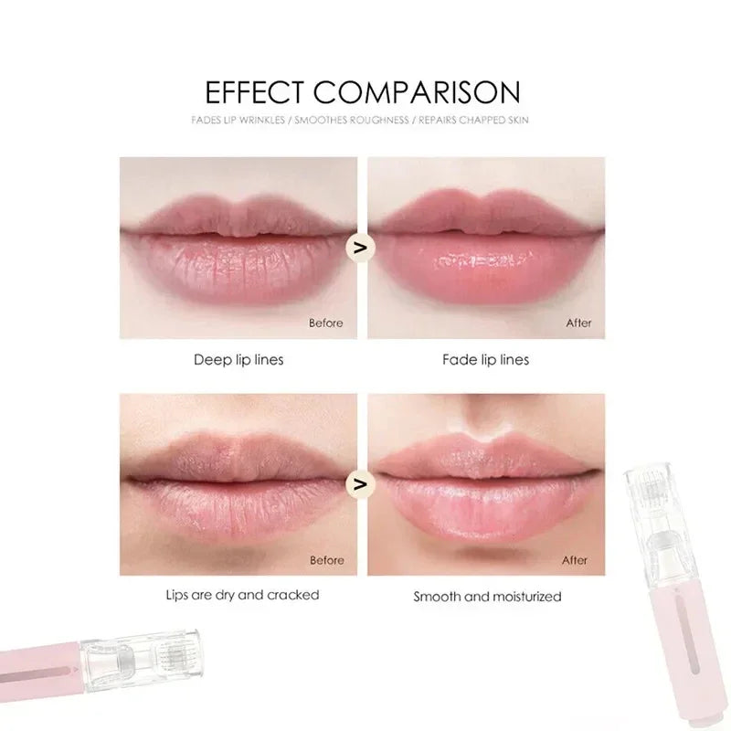 105 New Skin Hydration Roller Micro Infusion System Oil Delivery Lip Plumper Face Brow Hair Scalp Serum Applicator Beauty Tool