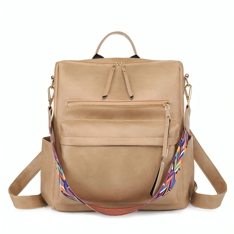 PU leather leopard snake fashionable ladies bags handbag backpacks for girls