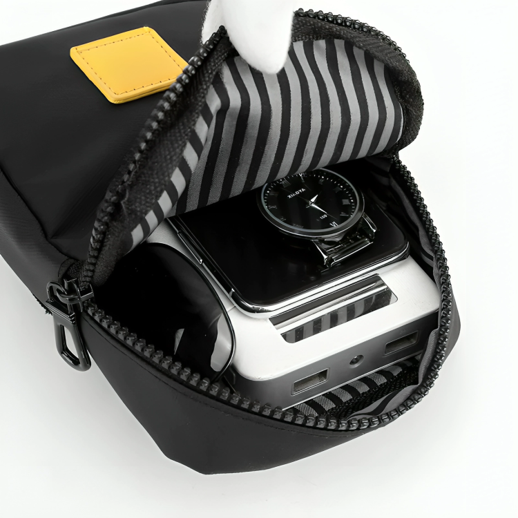 Crossbody Bag with Adjustable Shoulder Strap, Madee with Durable PU Leather