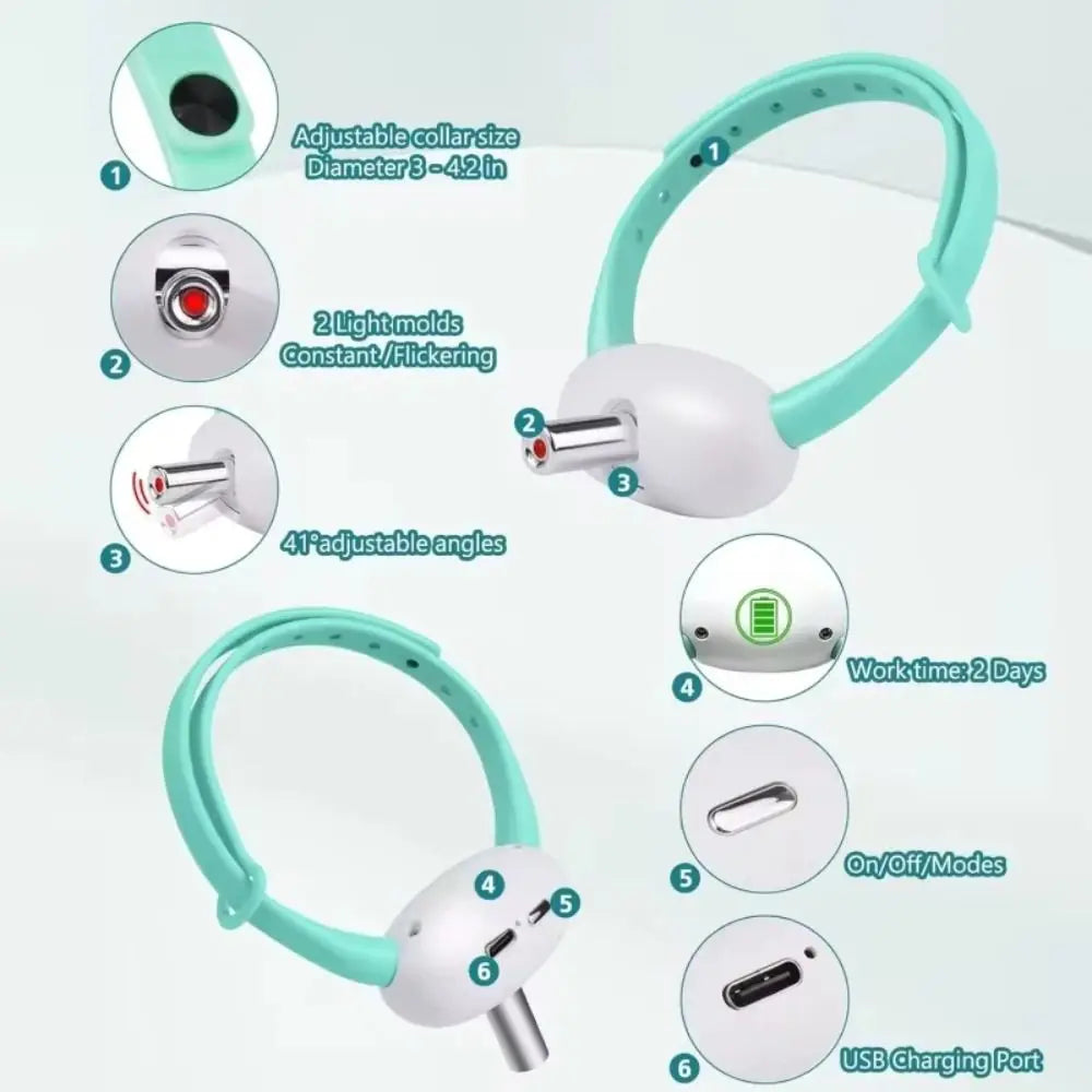Automatic LED Cat Laser Collar Toy