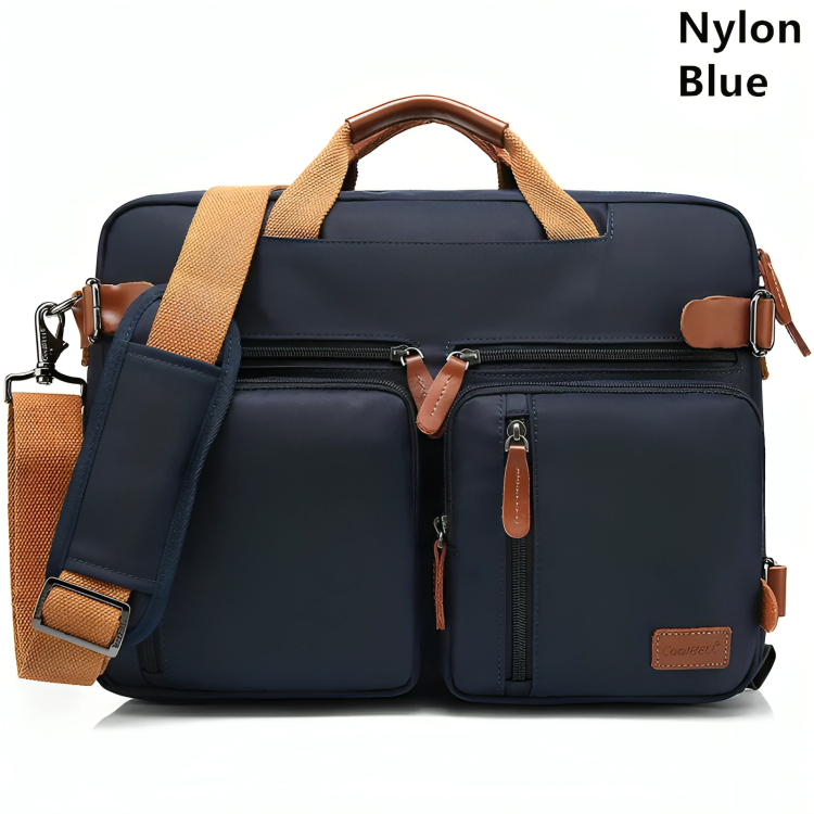Laptop Bag Convertible Backpack Bussiness Office Briefcase Shoulder Bag Messenger Bag Computer and Tablet Carrying Case for Men and Women Work School Travel