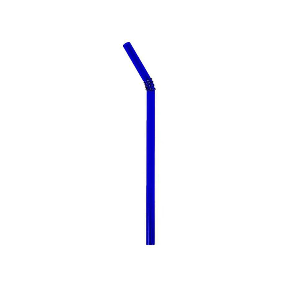 20cm Reusable Glass Drinking Straw Set