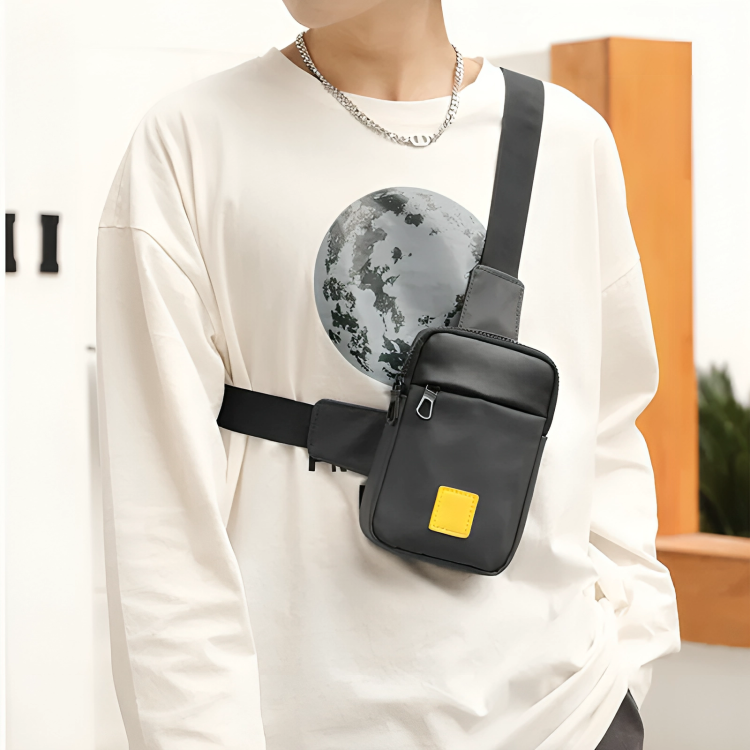 Crossbody Bag with Adjustable Shoulder Strap, Madee with Durable PU Leather