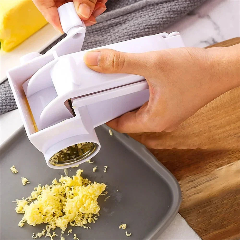 Rotating Cheese Grater β Hand-Cranked Kitchen Essential