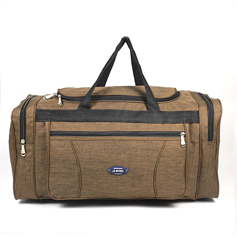 xlx L age Ox Waterproof Men Travel Bags Hand L age Big Travel Bag Business Large Capacity Weekend Duffle Travel Bag