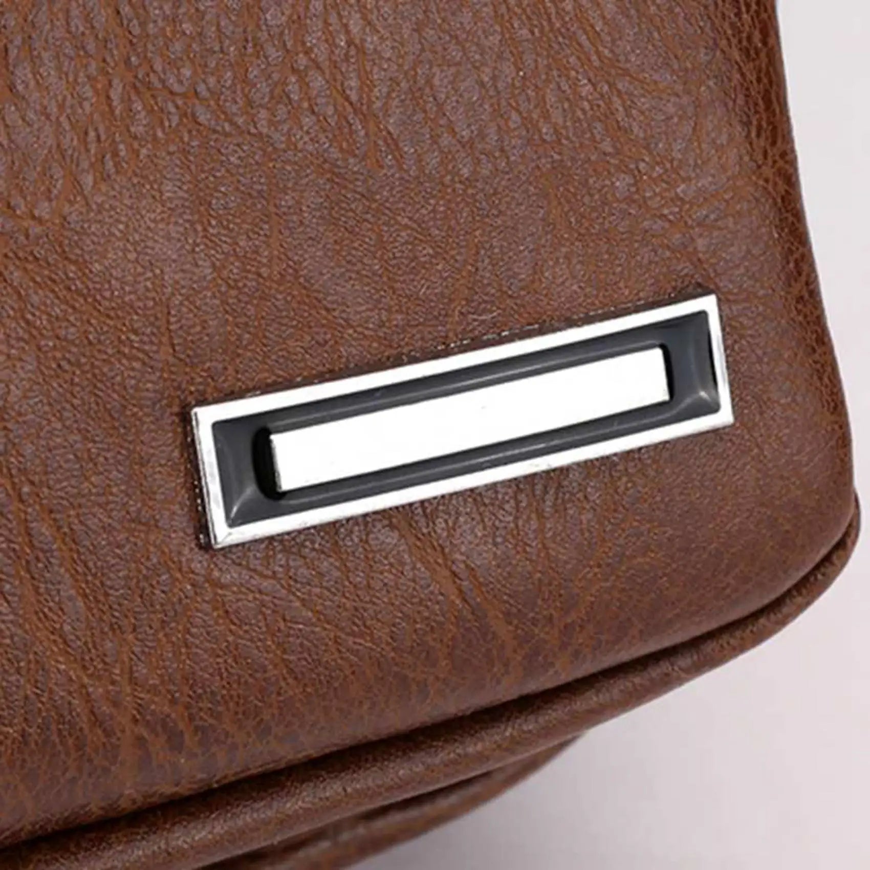 Men's Shoulder Bag, USB Charging Crossbody Anti-Theft Chest Bag for Short Trips