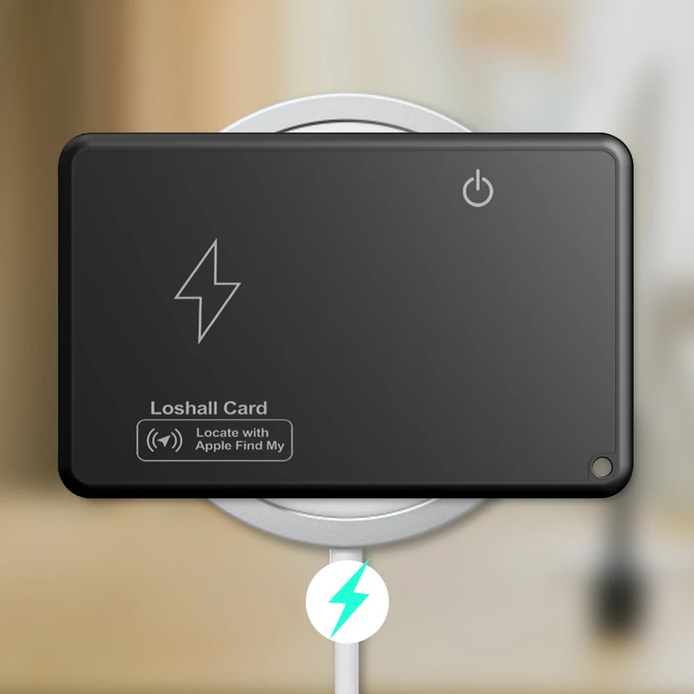 Wallet Tracker Card - GPS Location & Wireless Charging Smart Tag