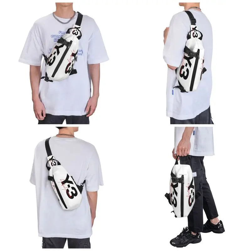 Men Customized Sling Bag for Hiking and Travel