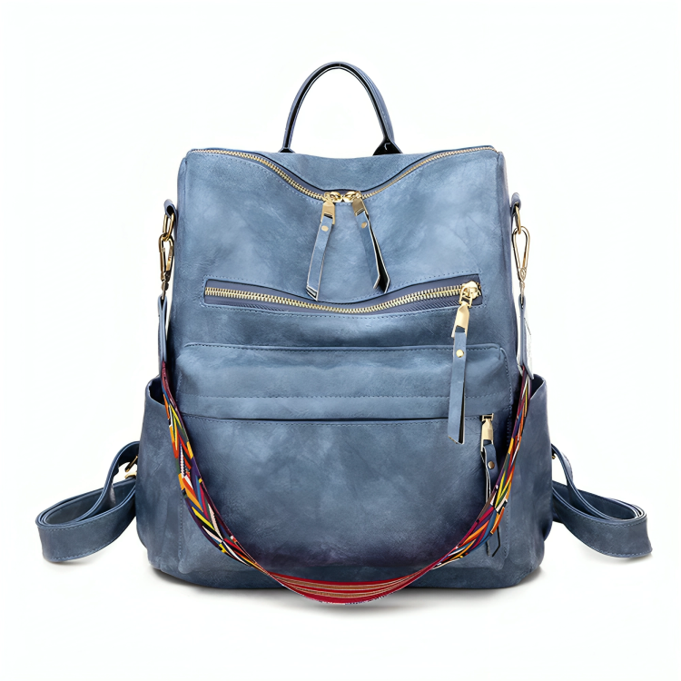 PU leather leopard snake fashionable ladies bags handbag backpacks for girls