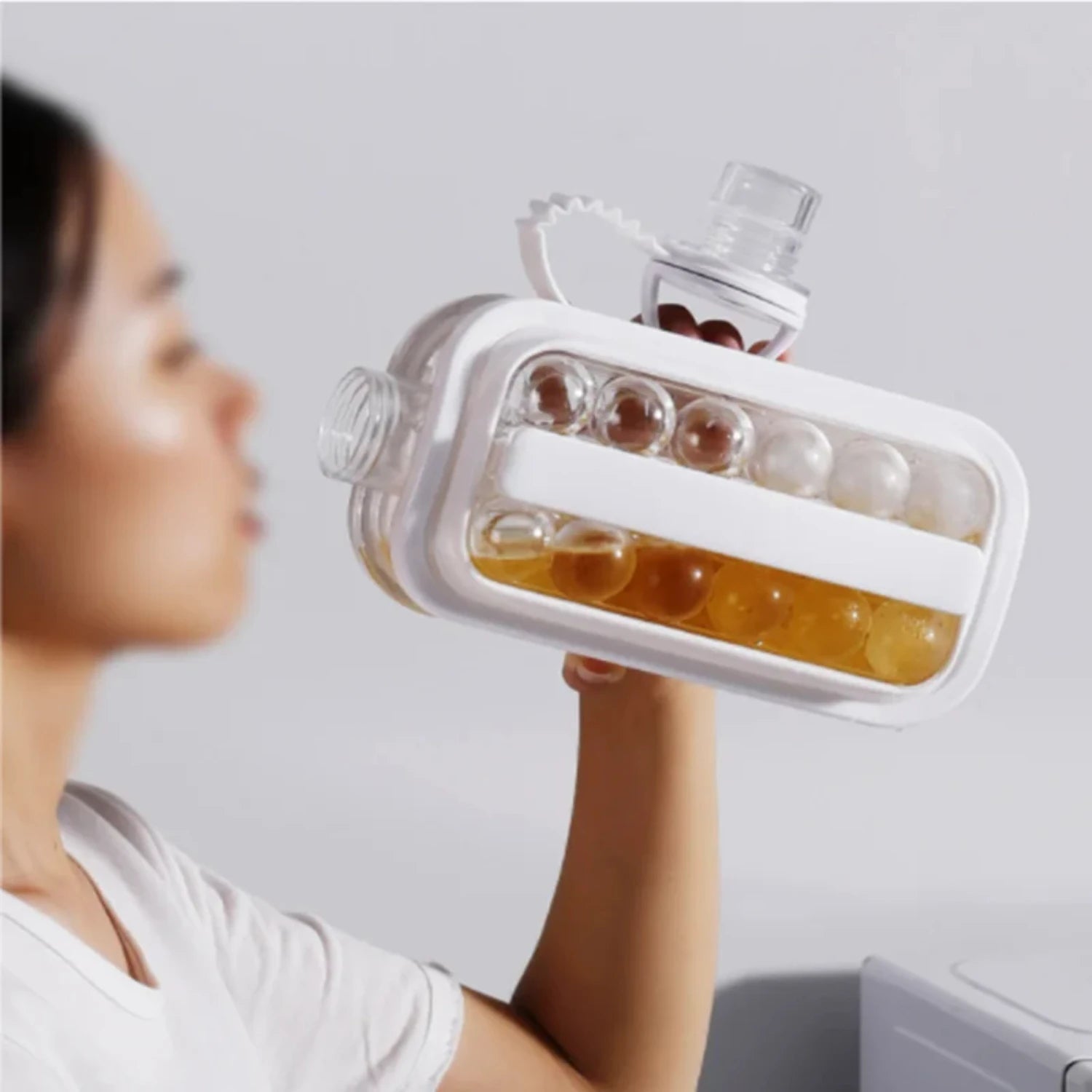 2-in-1 Ice Ball Maker & Kettle