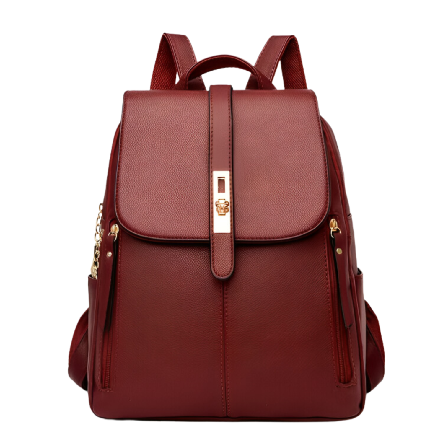 Purse Backpack For Women, Elementary Schoolbag for Students, Women Leather Backpacks, Shoulder Bags Female Backpack , Gentle Leather Pu Casual Diminished Backpack