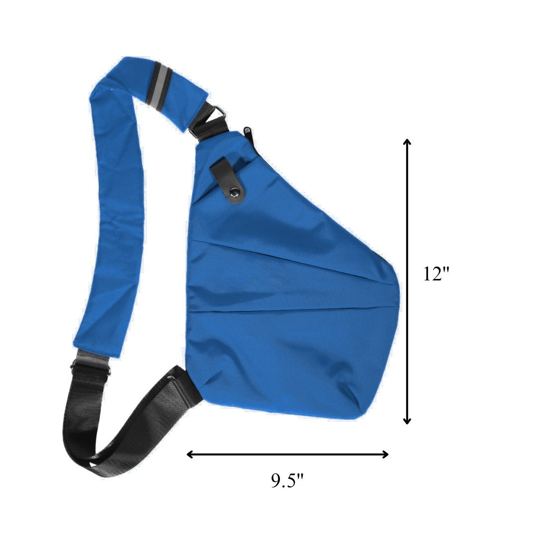 Multipurpose Mini Sling Bag, Water-Resistant Travel Crossbody for Men & Women