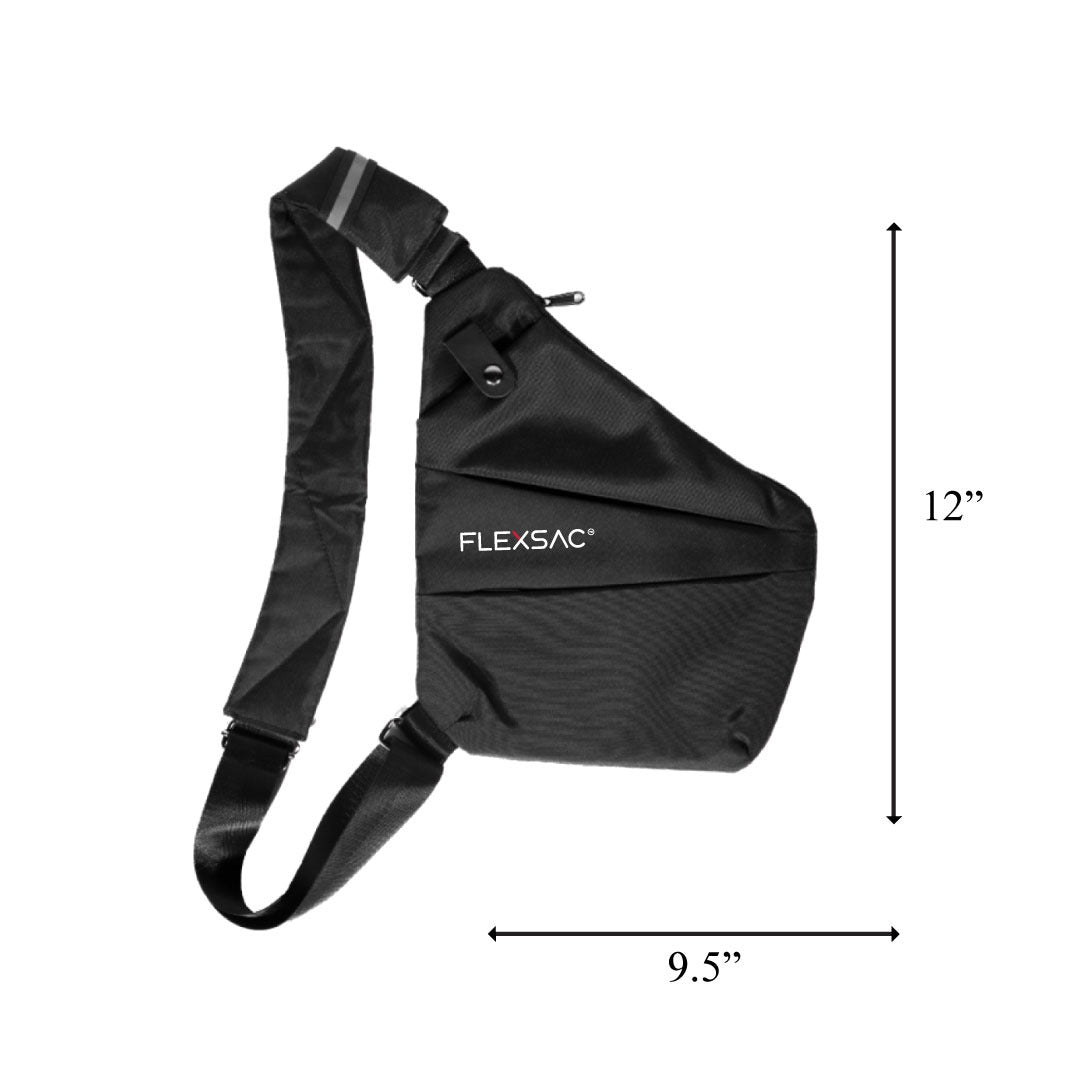 Multipurpose Mini Sling Bag, Water-Resistant Travel Crossbody for Men & Women