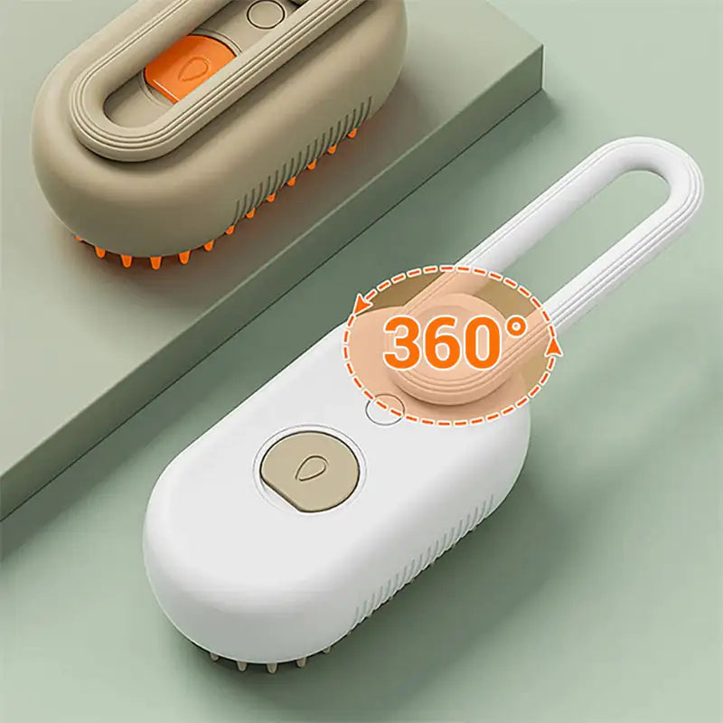 3-in-1 Cat & Dog Steam Brush for Grooming