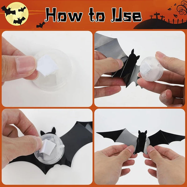 Glow-in-the-Dark Bat Stickers