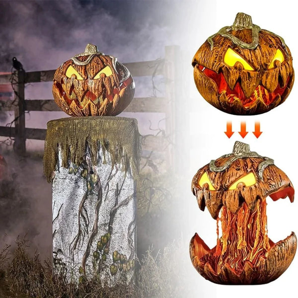Spooky Pumpkin Yard Light