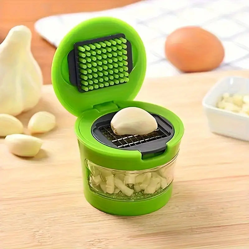 Odor-Free Garlic Crusher with Stainless Steel Blade