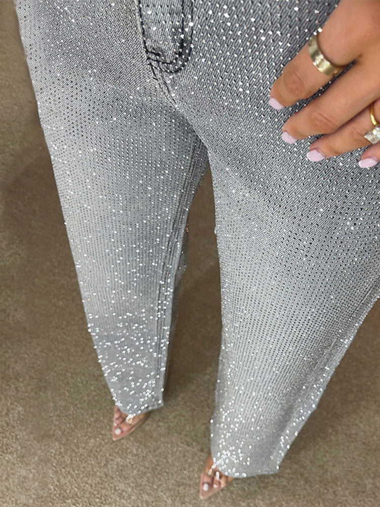 ELITORY™ – SHINY RHINESTONE JEANS