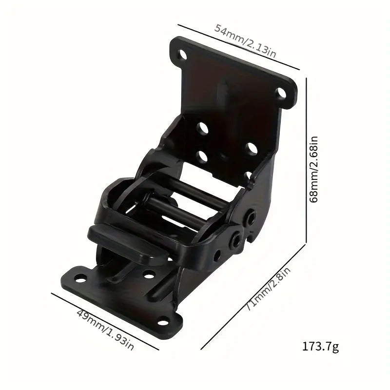 90-Degree Self-Locking Folding Hinge with Screws