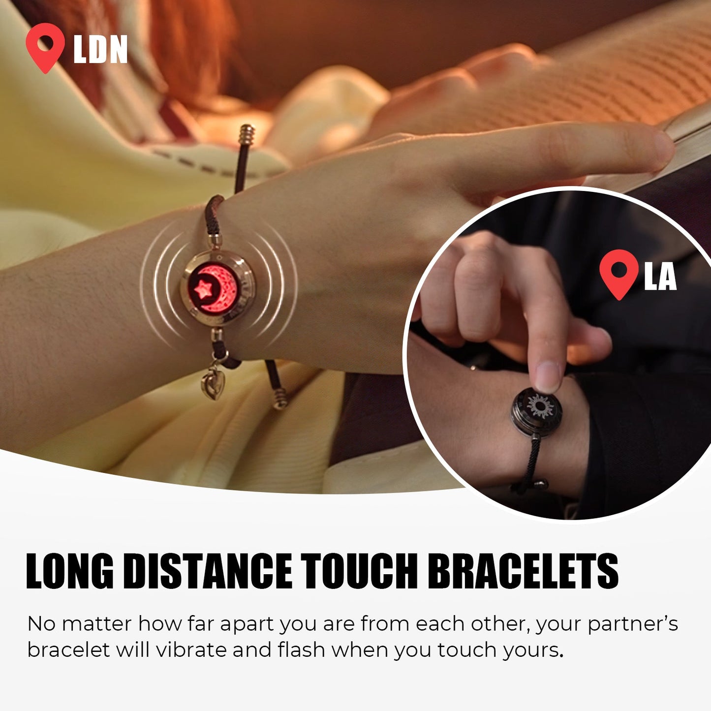 ELITORY™ – LONG DISTANCE TOUCH BRACELETS FOR COUPLES