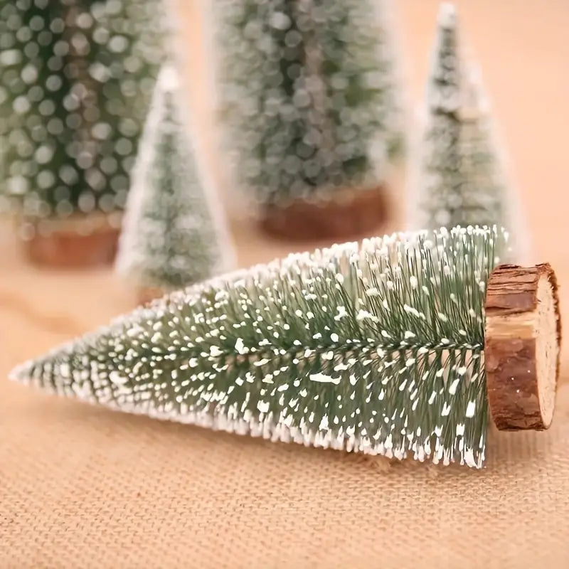 Mini Artificial Christmas Tree Decorations