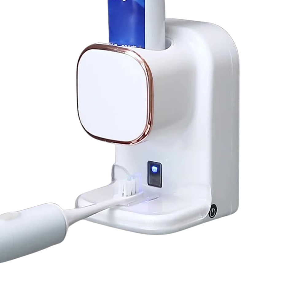 Automatic Toothpaste Dispenser - USB Rechargeable & Self-Adhesive Squeezer