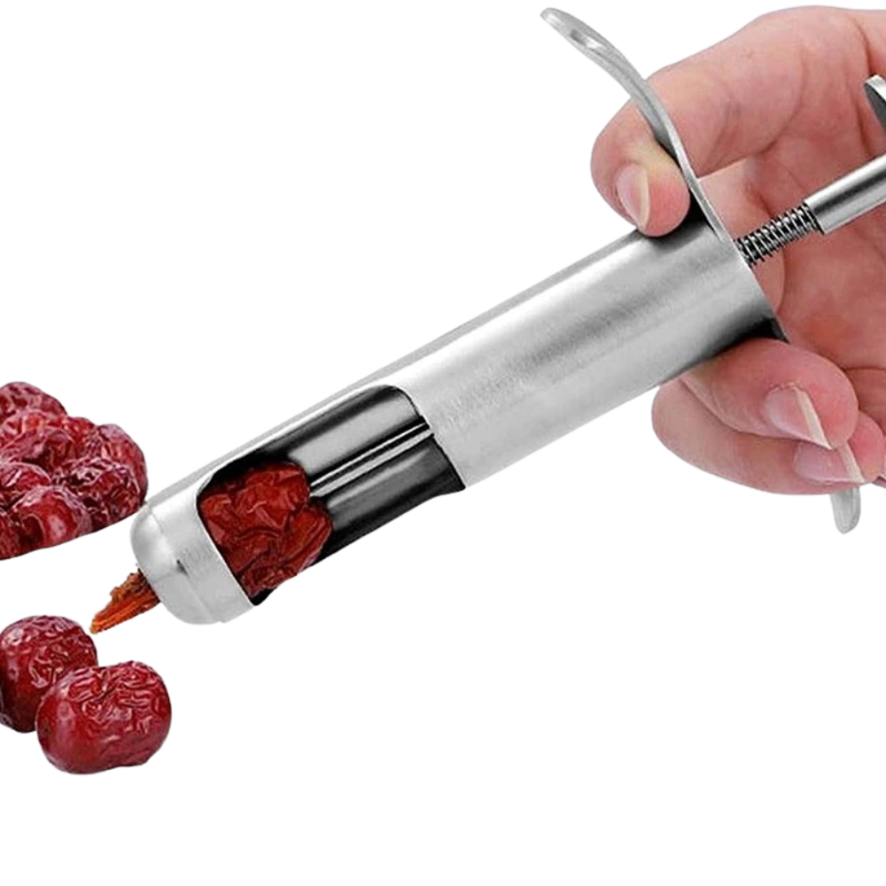 Small Stainless Steel Fruit Seed Remover for Hawthorn, Grapes, and Red Dates
