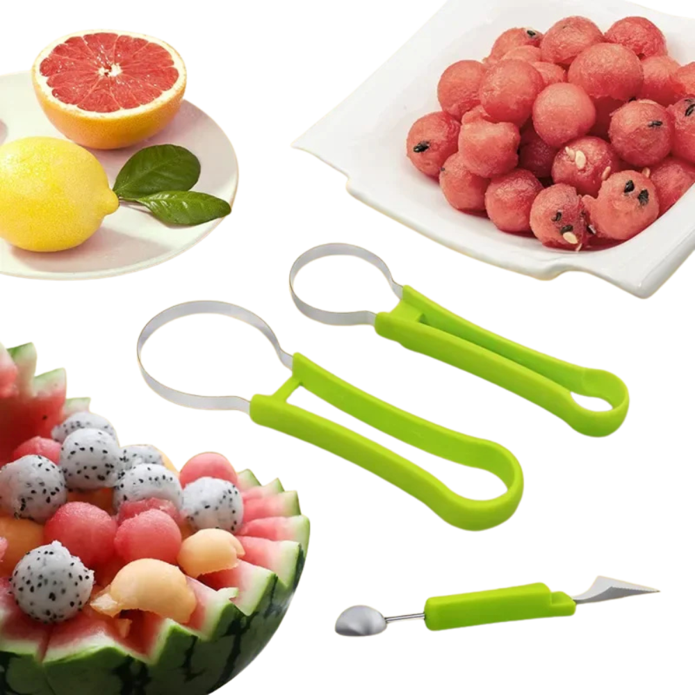 4-in-1 Watermelon Slicer & Fruit Carving Tool