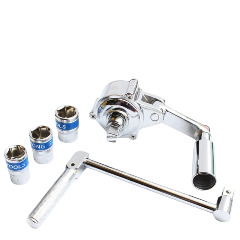 Car Tire Removal Wrench with Torque Multiplier - 1/2 Inch 3200N.M