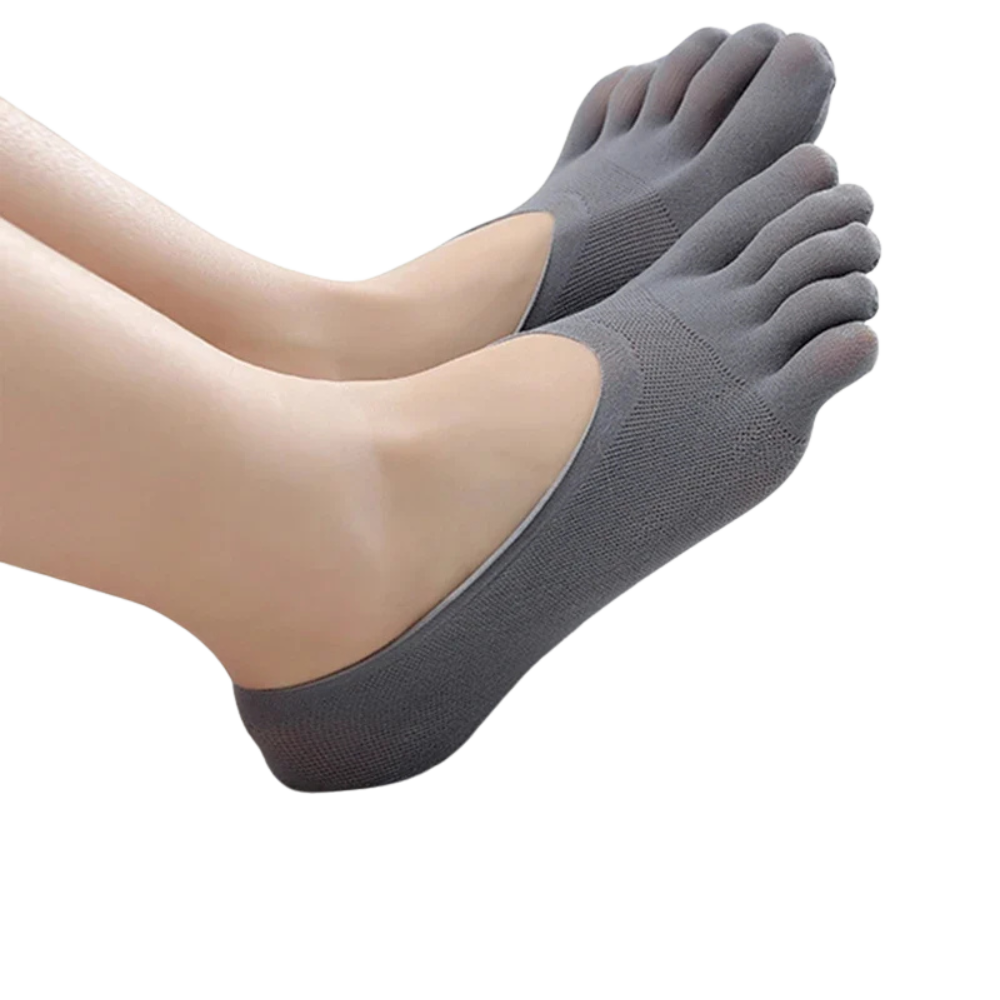 Women's Five-Toe Invisible Anti-Slip Socks